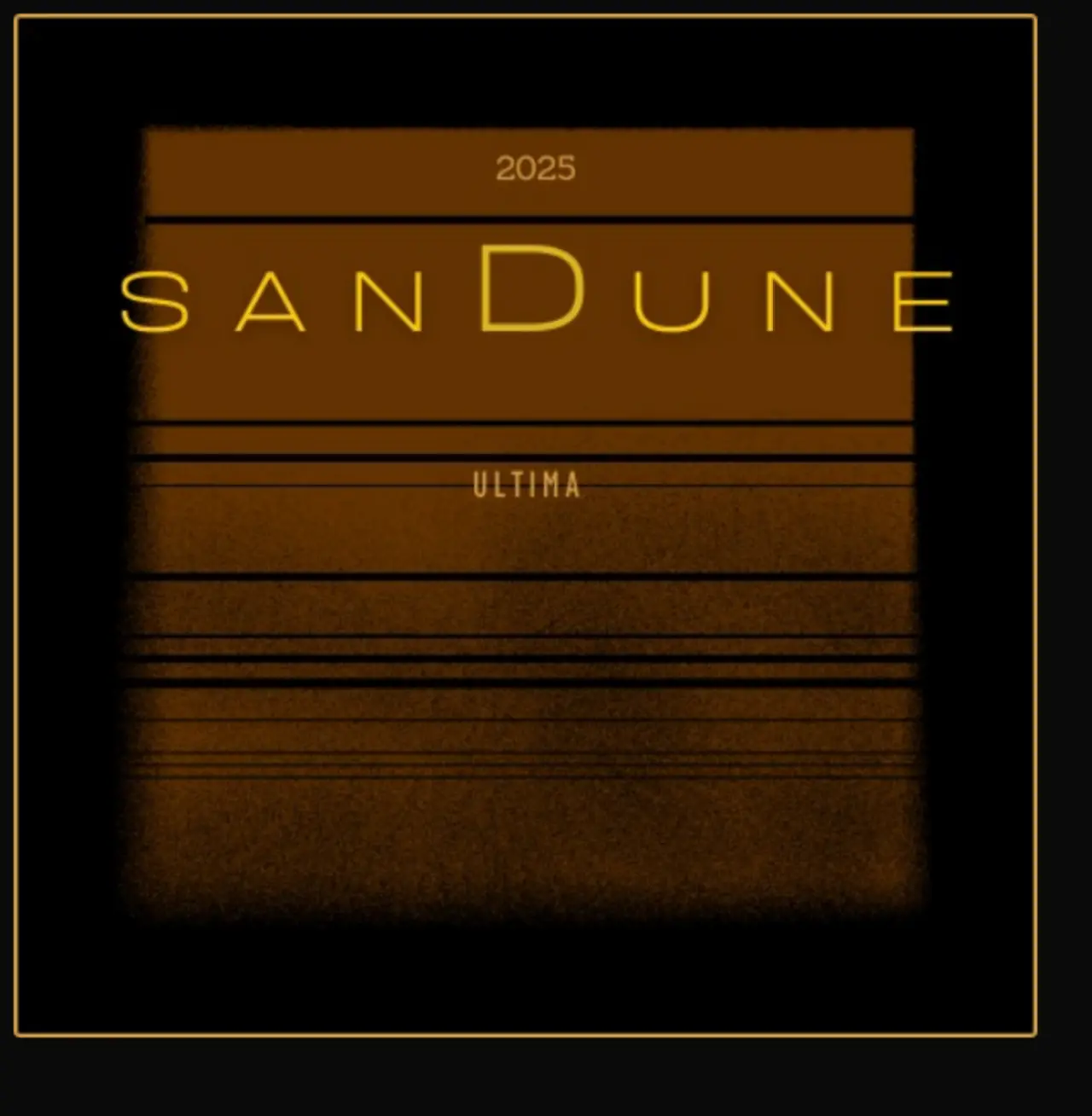 SanDune original gold identity artwork