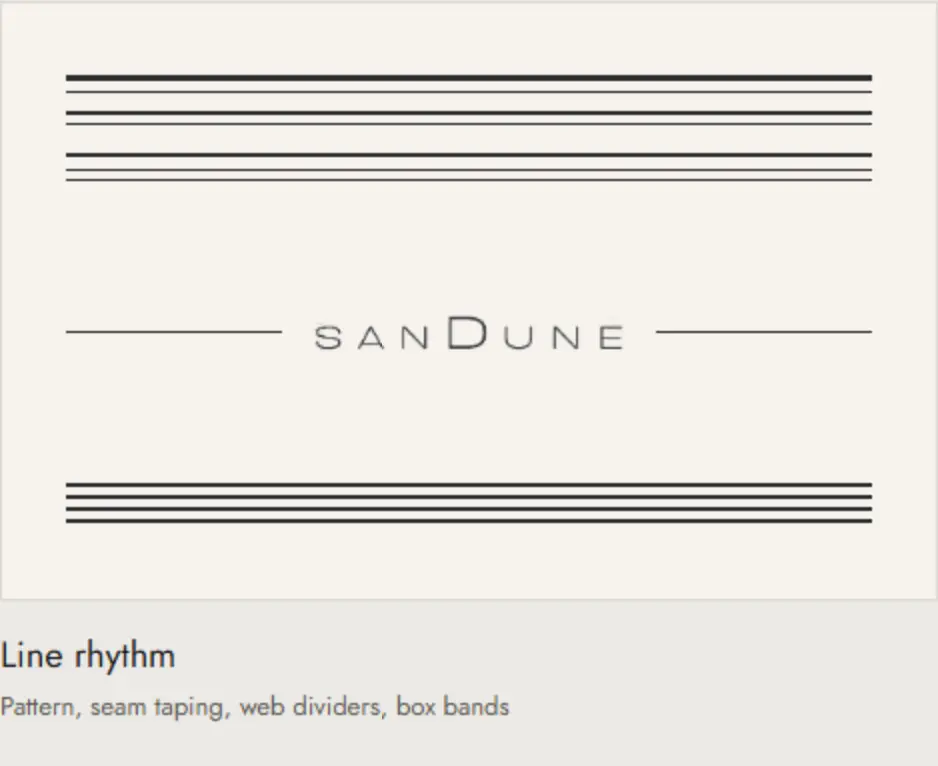 SanDune line rhythm